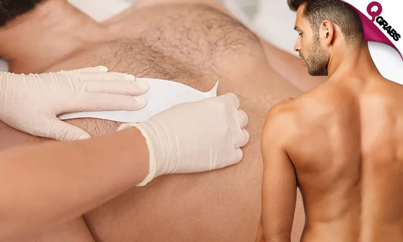 Waxing & Body Scrub for Men!